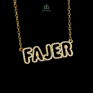 Luxe Pop Name Necklace